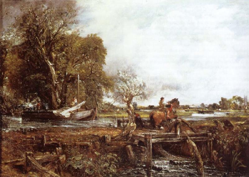 John Constable The jumping horse France oil painting art